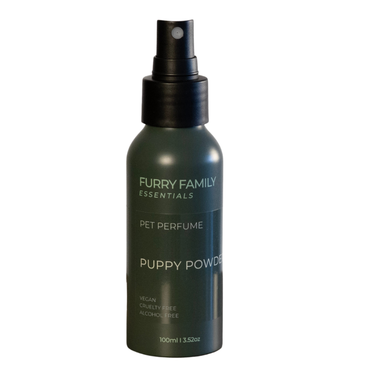 Pet perfume bottle labeled &