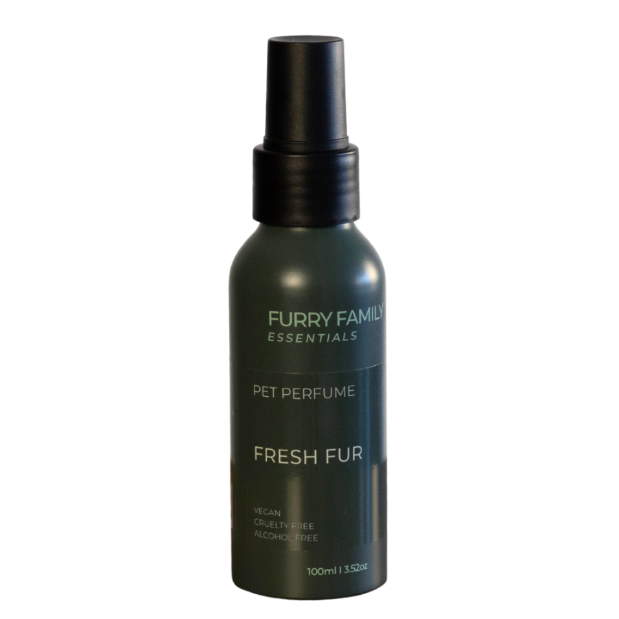 Pet perfume bottle labeled &