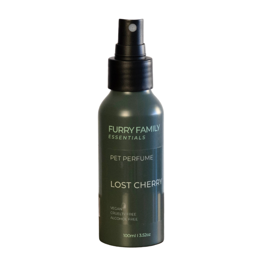 Pet perfume bottle labeled &