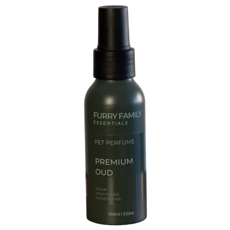 Pet perfume bottle labeled &