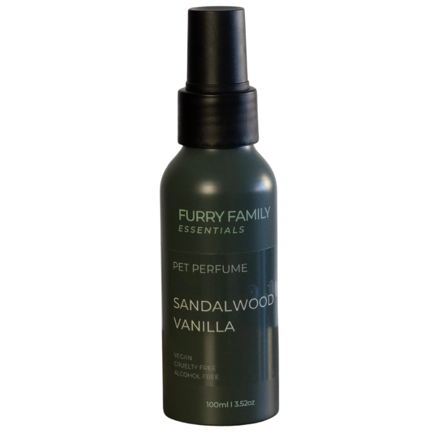 Pet perfume bottle labeled &