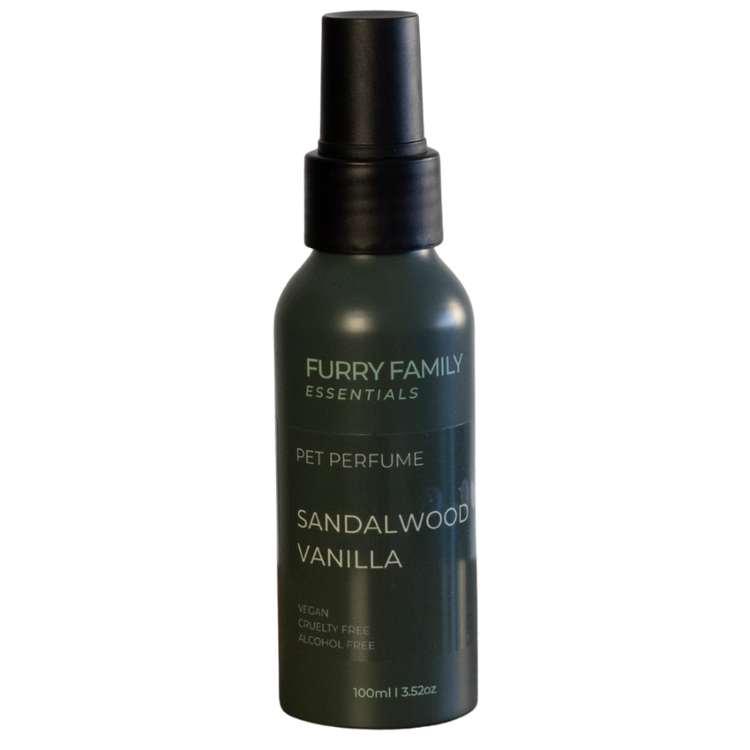 Pet perfume bottle labeled &