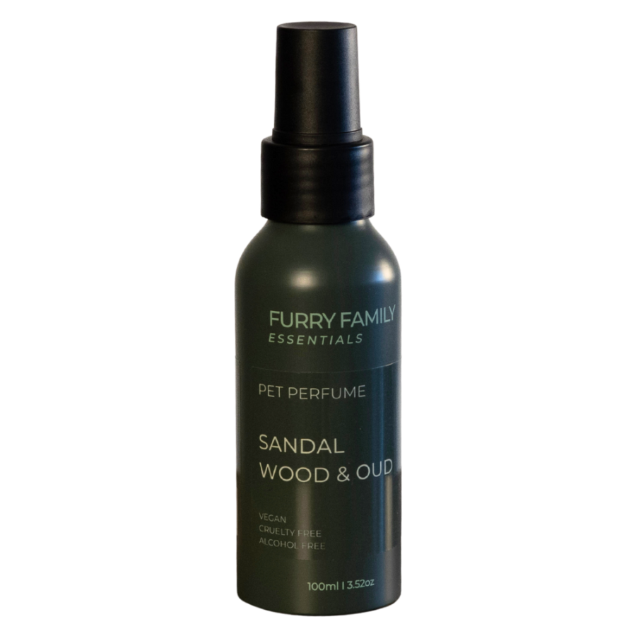 Pet perfume bottle labeled &