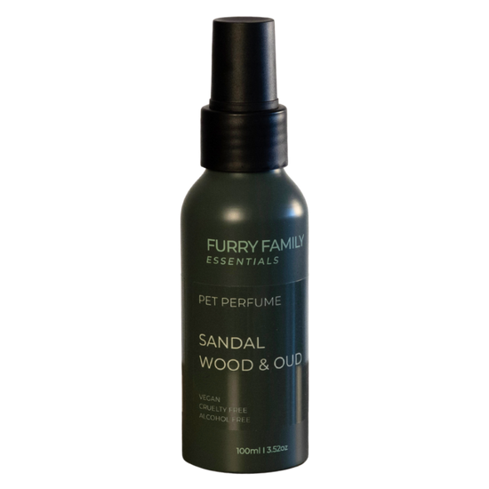 Pet perfume bottle labeled &