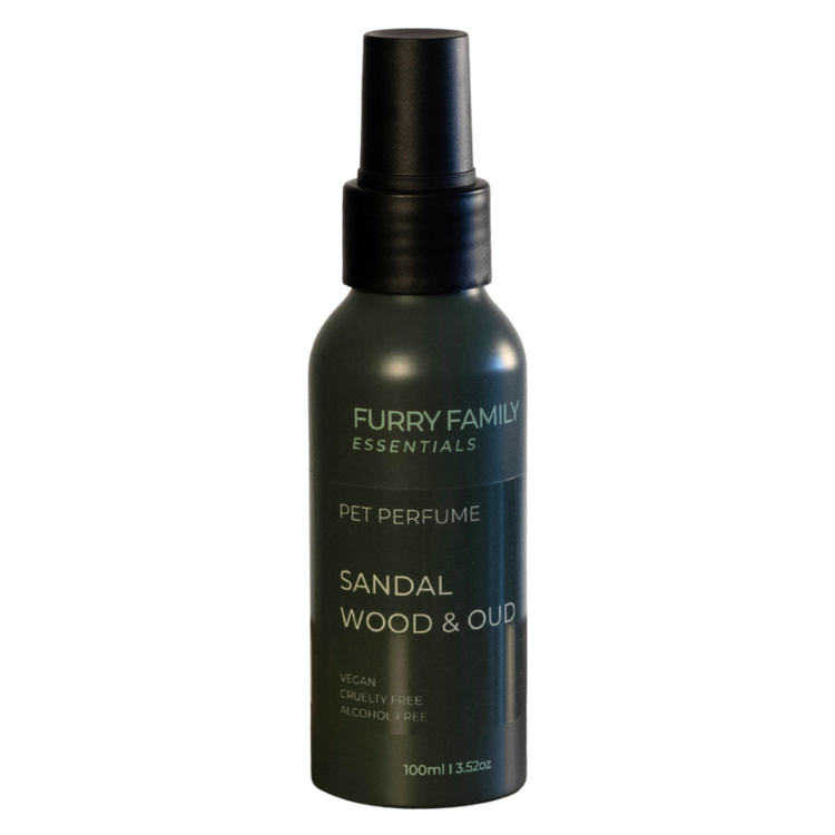 Pet perfume bottle labeled &