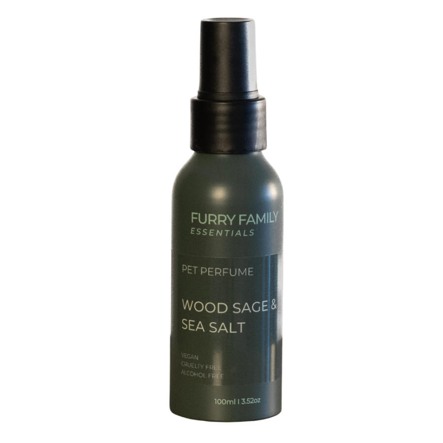 Pet perfume bottle labeled &