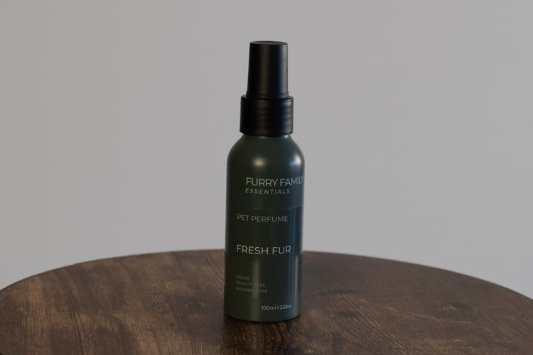 Pet perfume bottle labeled &