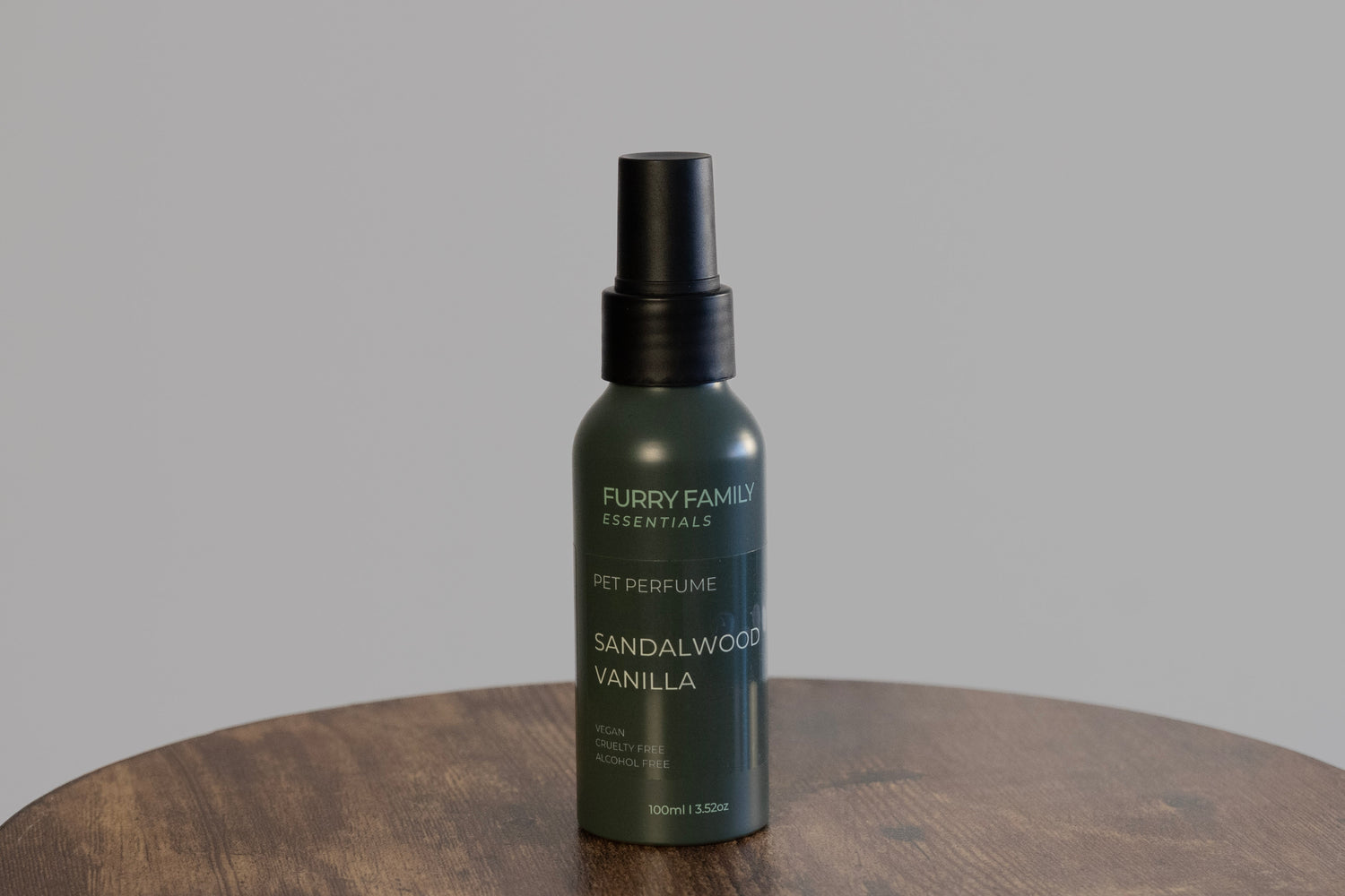 Pet perfume bottle labeled &