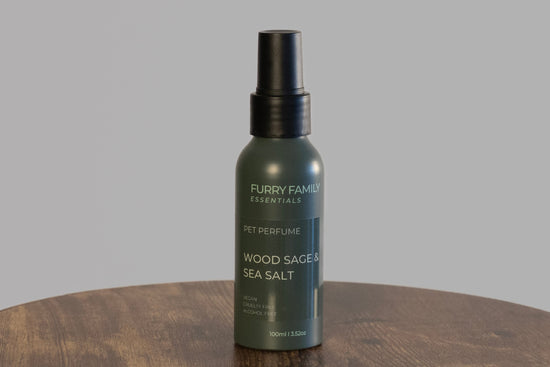 Pet perfume bottle labeled &