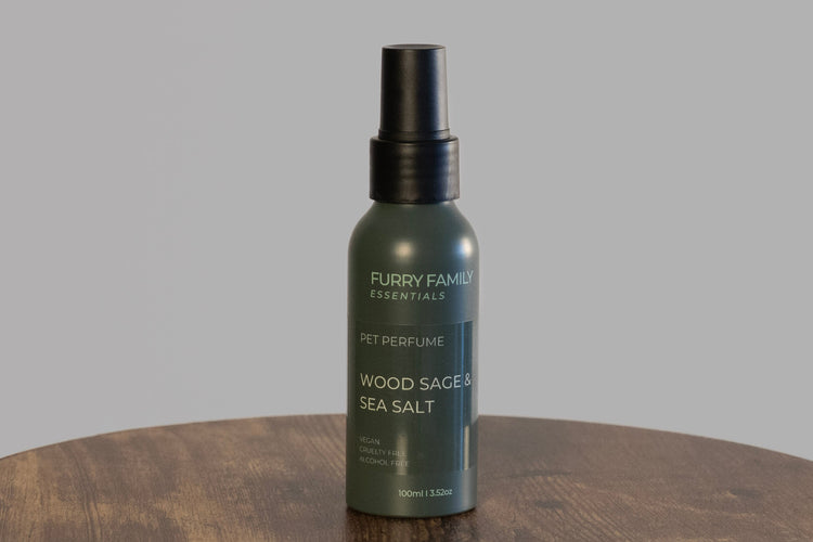 Pet perfume bottle labeled &